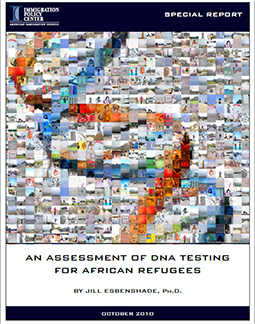 An Assessment of DNA Testing for African Refugees Report Cover
