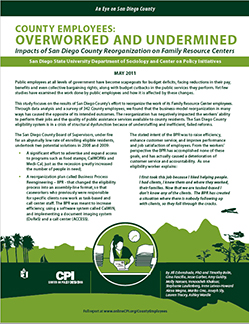 Overworked and Undermined Report Cover